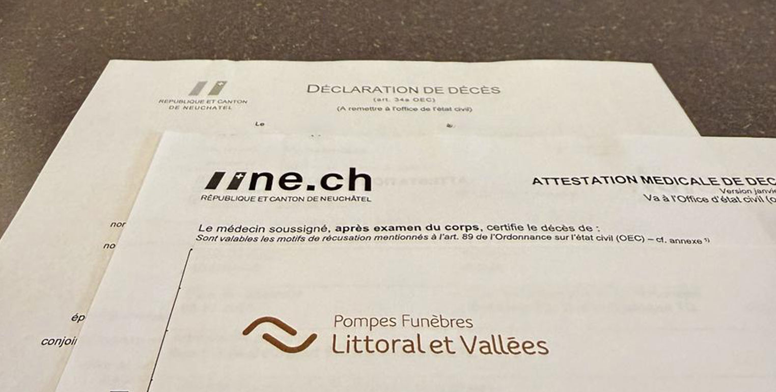 certificat décès