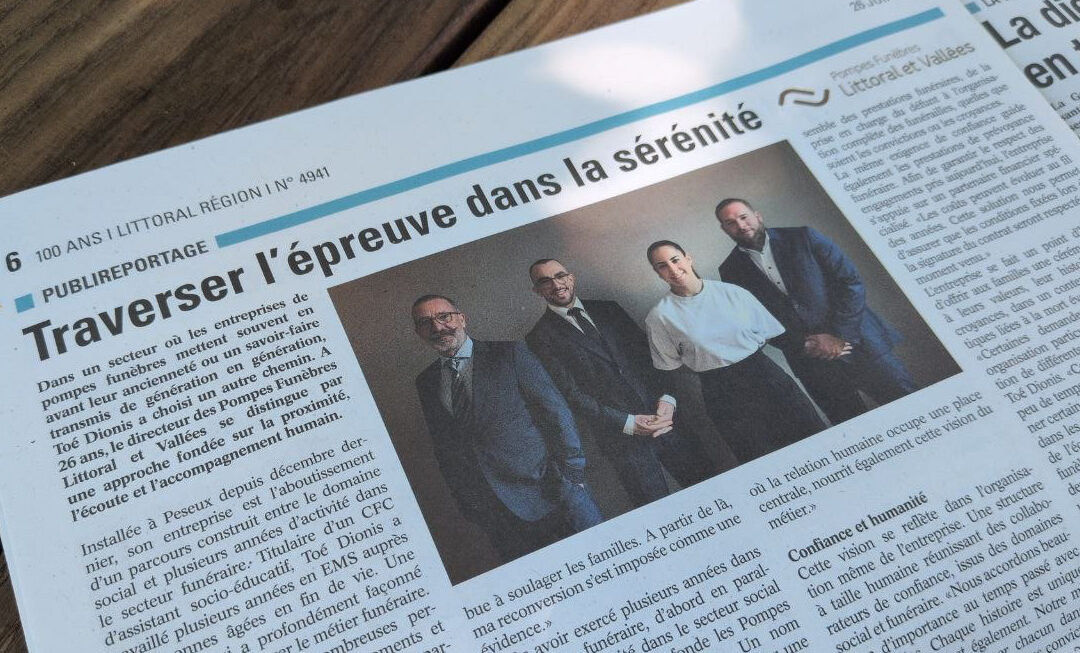 Dans la presse locale